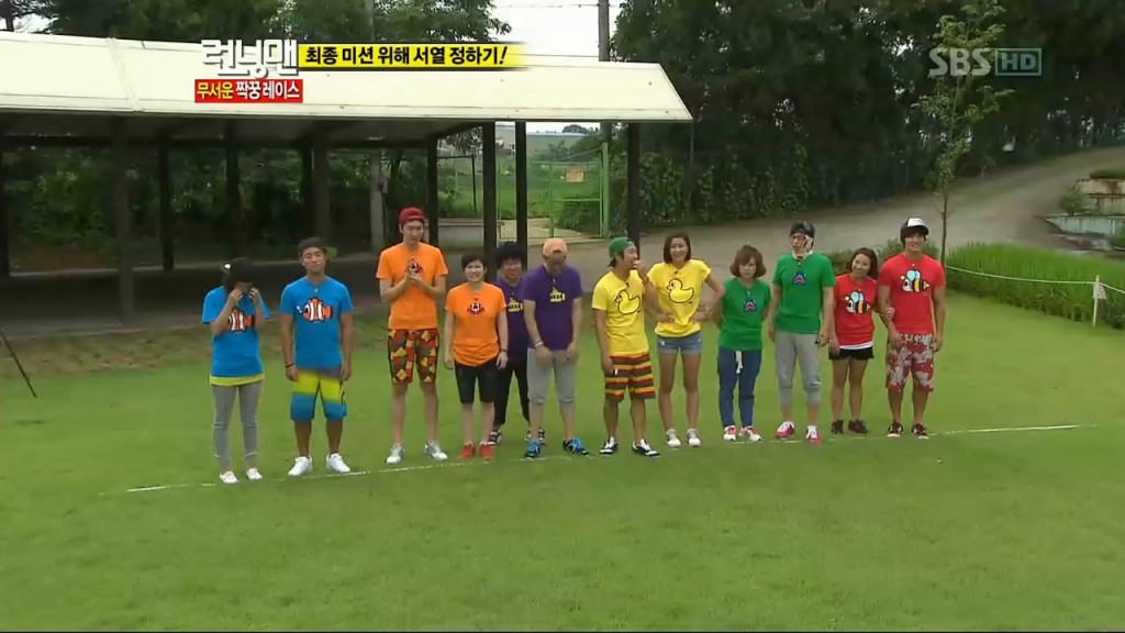 running man110814期嘉宾申凤善,金淑,安文淑,杨静雅