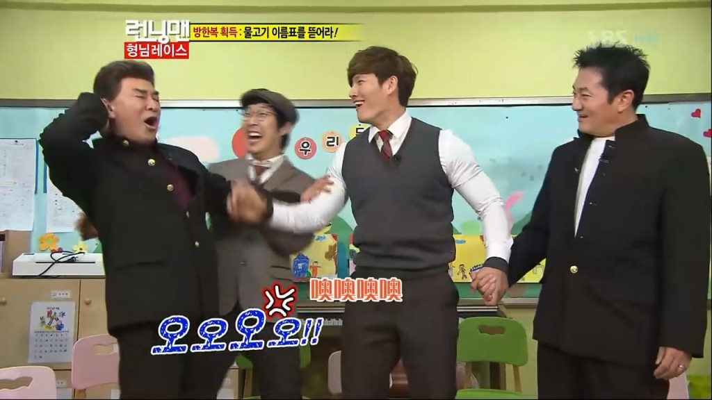 running man131208 E175嫌疑人金钟国罪行揭晓